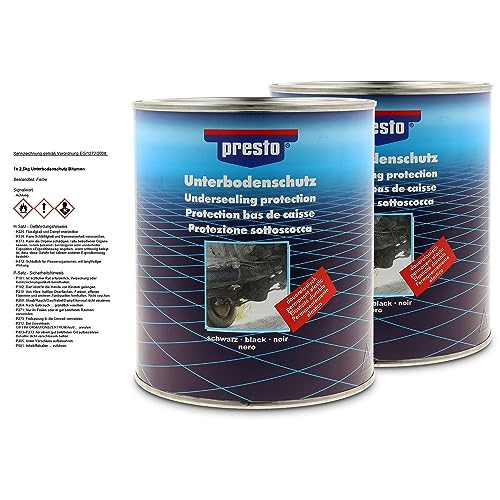PRESTO 2x 2,5kg Unterbodenschutz Bitumen