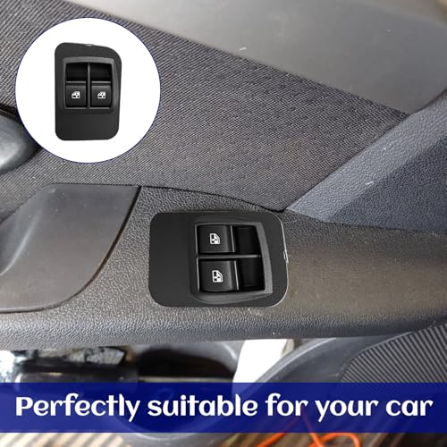 Schaltflächen Fensterheber Taste Vorne W Fensterheberschalter 6490.G8 für Nemo Doblo Fiorino Qubo Bipper Combo 735461275 Taster Fenstersteuerungsschalter