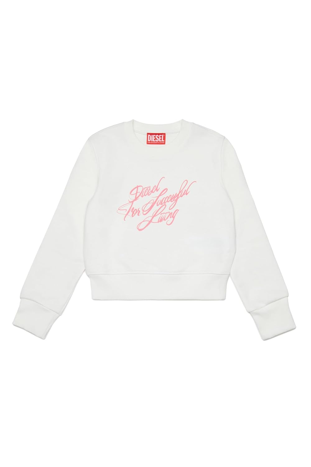 Diesel Girls' Crewneck Sweatshirt With Logo