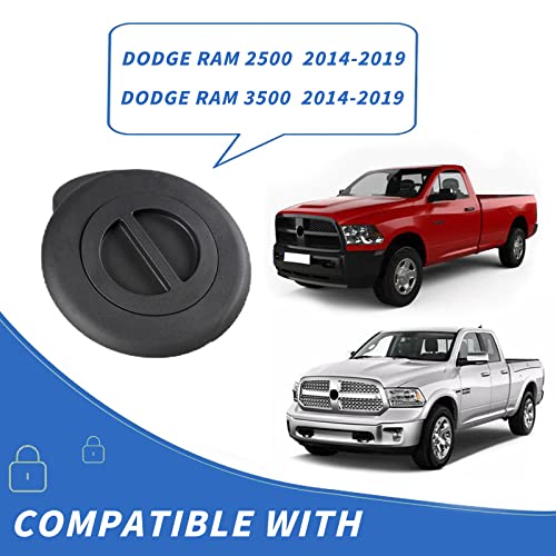 Gstp Trucks Towing Prep Group Bed Plug Cover Kit Compatible With Dodge Ram Pickups 2500 3500 2014-2019 Hitch Covers For Truck With 5Th Wheel Towing Setups Trailer Tow Cover #TOP4