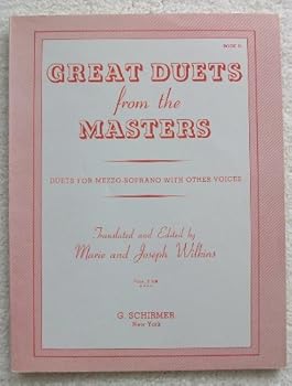 Paperback Great Duets From the Masters Book II / Duets for Mezzo-soprano with Other Voices Book