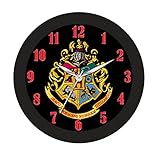 Accutime Harry Potter Hogwarts Crest 10 Inch Wall Clock