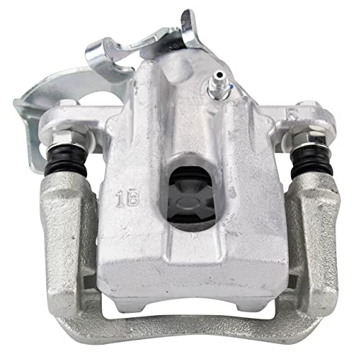 Image of TRQ Rear Right Brake Caliper w /Bracket Passenger Side | For 2010-2015 Toyota Prius