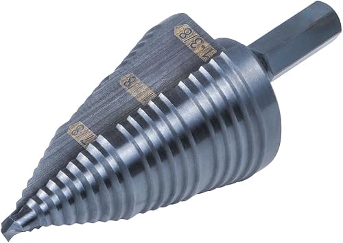 Miniatura 13 de Klein Tools broca escalonada con ondulado doble