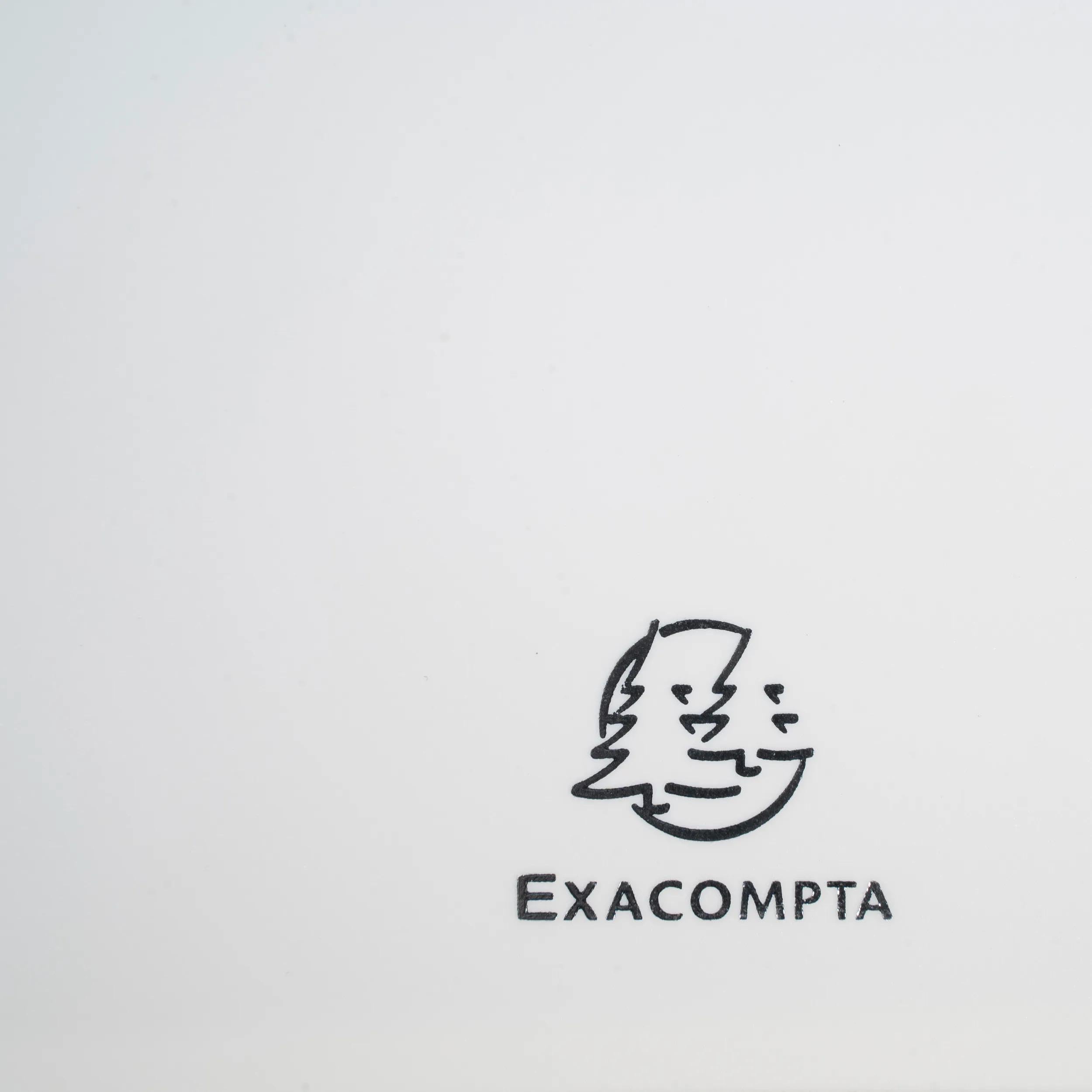 Exacompta - Rif. Kreacover 86371E - Cartone da 4 portadocumenti rimovibile con 30 buste grana staccabili, 60 viste, formato A4, dim 24,5 x 31 cm, copertina rigida personalizzabile