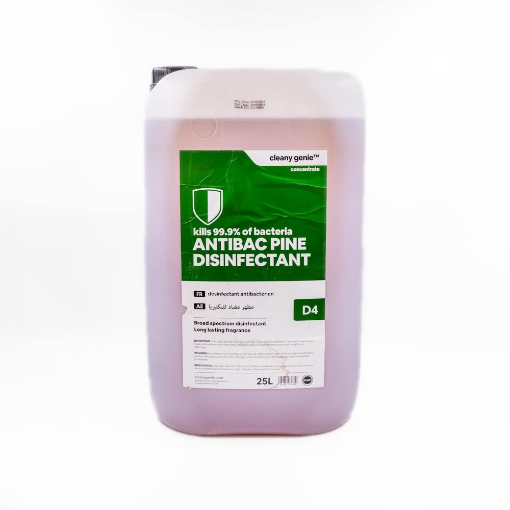 CLEANY GENIE Antibac Pine Disinfectant D4 | 25L