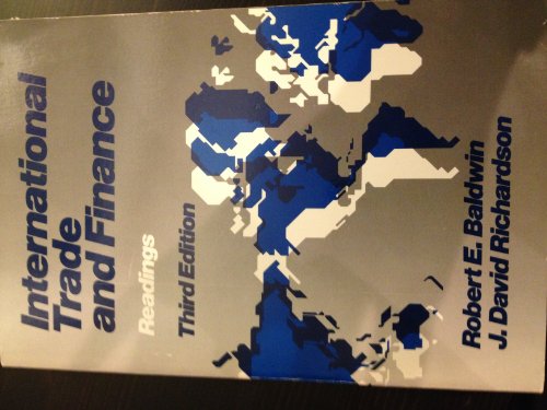 International Trade and Finance: Readings 0673391159 Book Cover