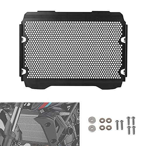 Cubierta Protectora de Aluminio para Rejilla de Radiador para Motocicleta para MT-07 MT07 MT 07 FZ-07 FZ07 FZ 07 2021 Negro Cover