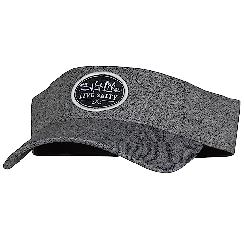 Salt Life Reset Visor, Charcoal, OSFM