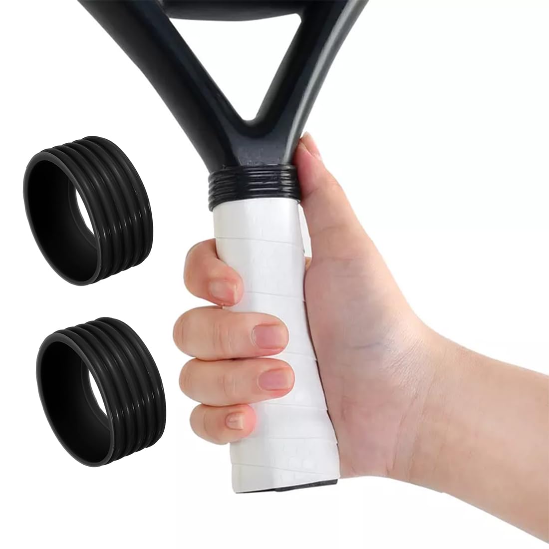 Nastro Per Impugnature Sportive - 2 Rotoli Da 27 Yard Per Hockey, Tennis, Badminton - Foto 10