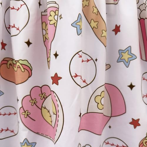 Toddler Girls Spring Summer Dress Causal Flutter Sleeve Ruffle Bottom Dress Summer Clothes4