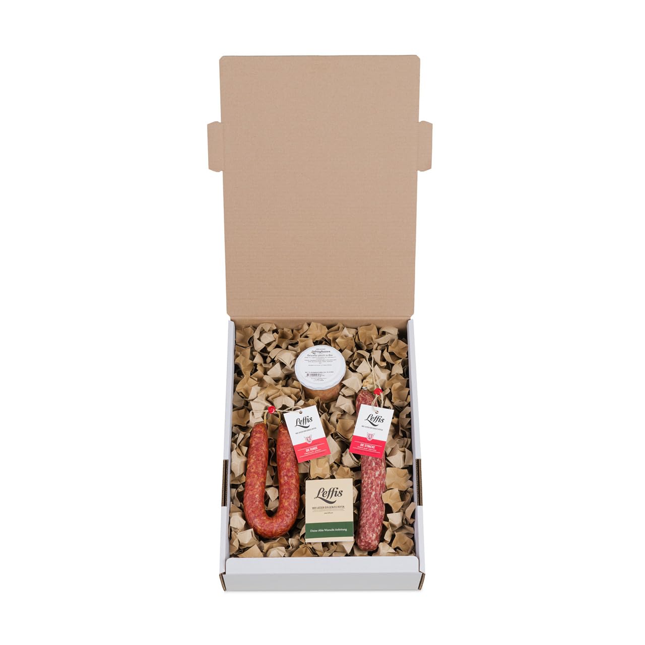 Leffis WURSTPAKET MINI – Ahle Wurst Geschenkbox Männer, Nordhessen