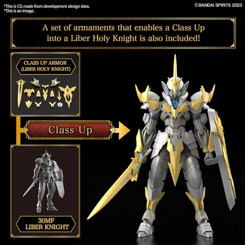 BANDAI Hobby - 30 Minute Fantasy - Liber Holy Knight, Spirits 30 MF Model Kit - Image 10