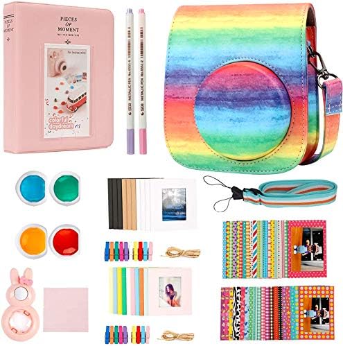 Annle Mini 11 Accessories in a Beautiful box Compatible with Instax Mini 11 Instant Film Camera - Blush Pink