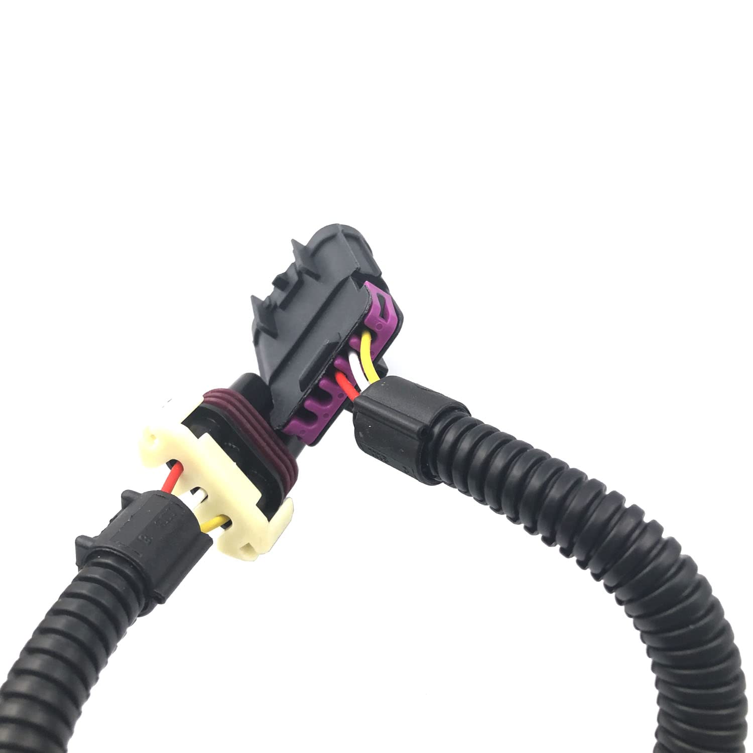 DEVMO VVT to Non-VVT Plug and Play Adapter- 10" Converts VVT Harness to Non-VVT camshaft Sensor WAVVT40-10