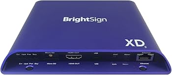 Amazon.com: BrightSign XD1033 | 4K Advanced HTML5 Expanded I/O