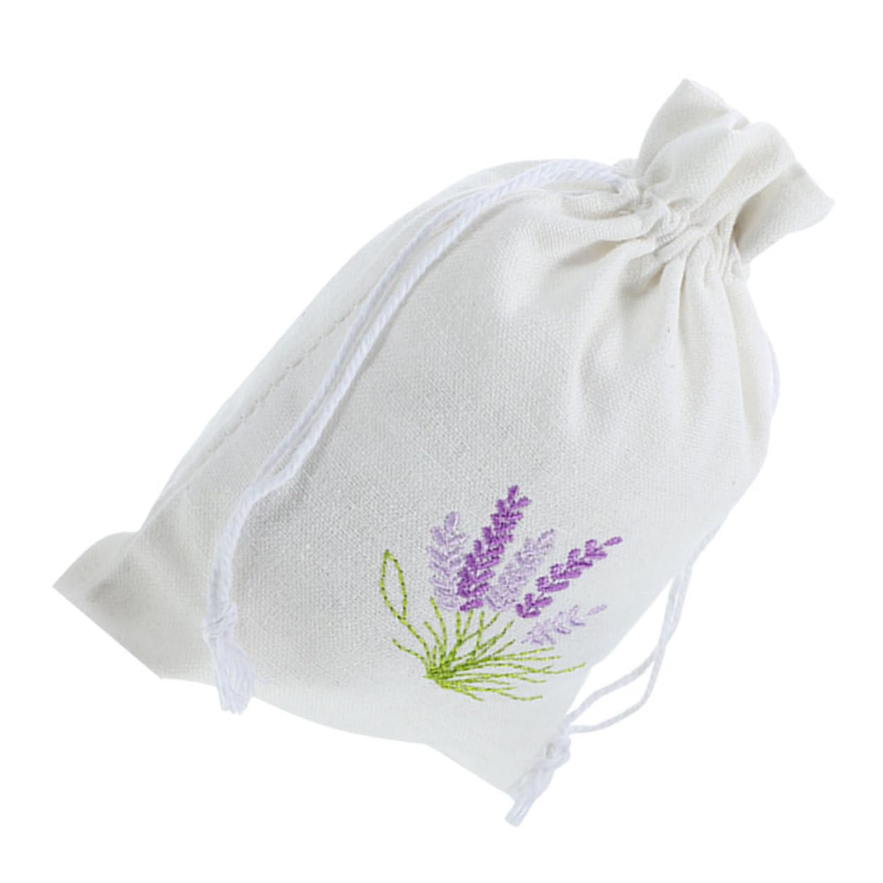 SOLUSTRE Lavender Sachet Bags Empty Drawstring Cotton Pouch for Wedding Favors Aromatic Sachets for Home Travel and Special Occasions