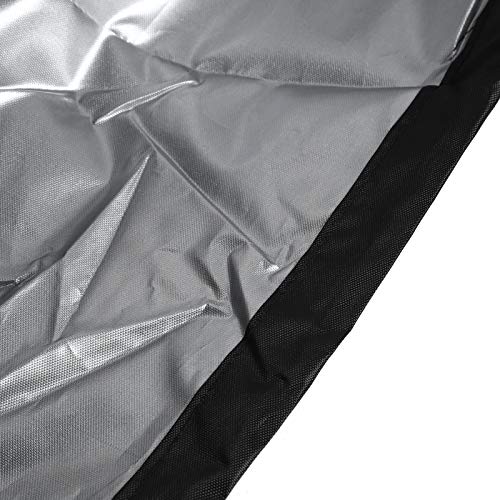Xpssjmu Outdoor Waterproof Garden Courtyard Hanging Swing Chair Cover Protector Black 230X200Cm, Waterproof Heavy Duty Weather Resisatnt Outdoor Chair Cover, Windproof Hanging Chair Cover #TOP2