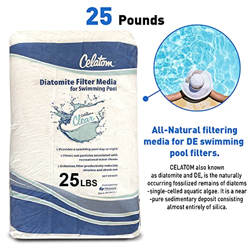 EasyGo Product Celatom Diatomaceous Earth DE Pool Filter Aid Swimming
