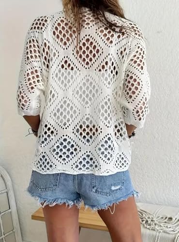 Image of Generic Cut Out V Neck Knit Sweater Khaki