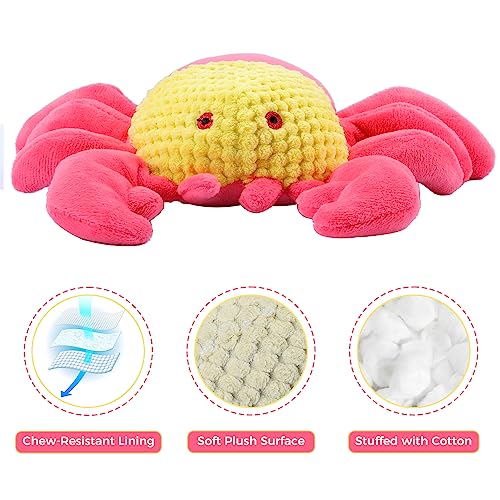 Tikaton-Dog-Plush-Toys-Squeaky-Puppy-Chew-Toy-for-Teething-Training-Boredom-and-Stimulating-Perfect-Durable-Present-for-Small-Medium-Large-Breeds