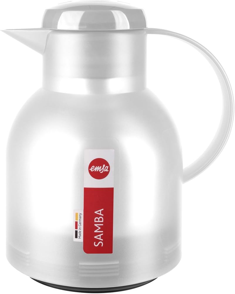 Buу 1 gеt 1 🔥 Emsa Samba, Quick Press, Vacuum Insulated Thermal Carafe, 34 oz, Translucent White