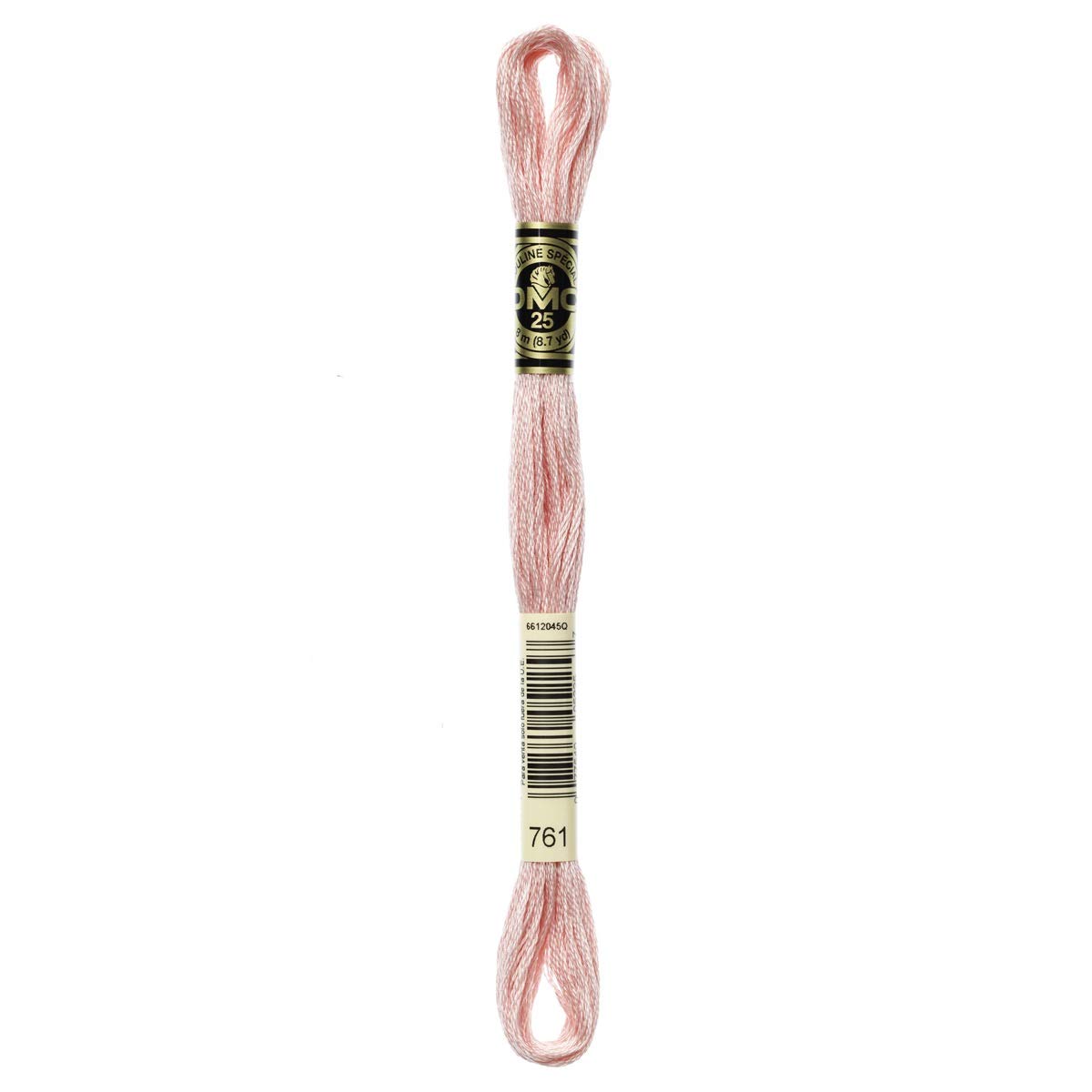 DMC Embroidery Floss Mouline Stranded Cotton Thread for Hand Embroidery and Sewing - Colour No: 761-2 x 8m Skeins โ image 1