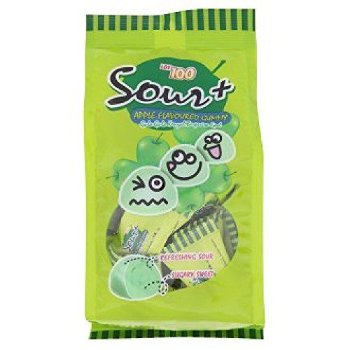 Lot 100 Sour+ Gummy 100g (12 paquetes)