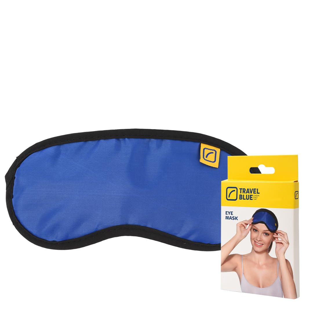Blue Travel Eye Mask-image-0
