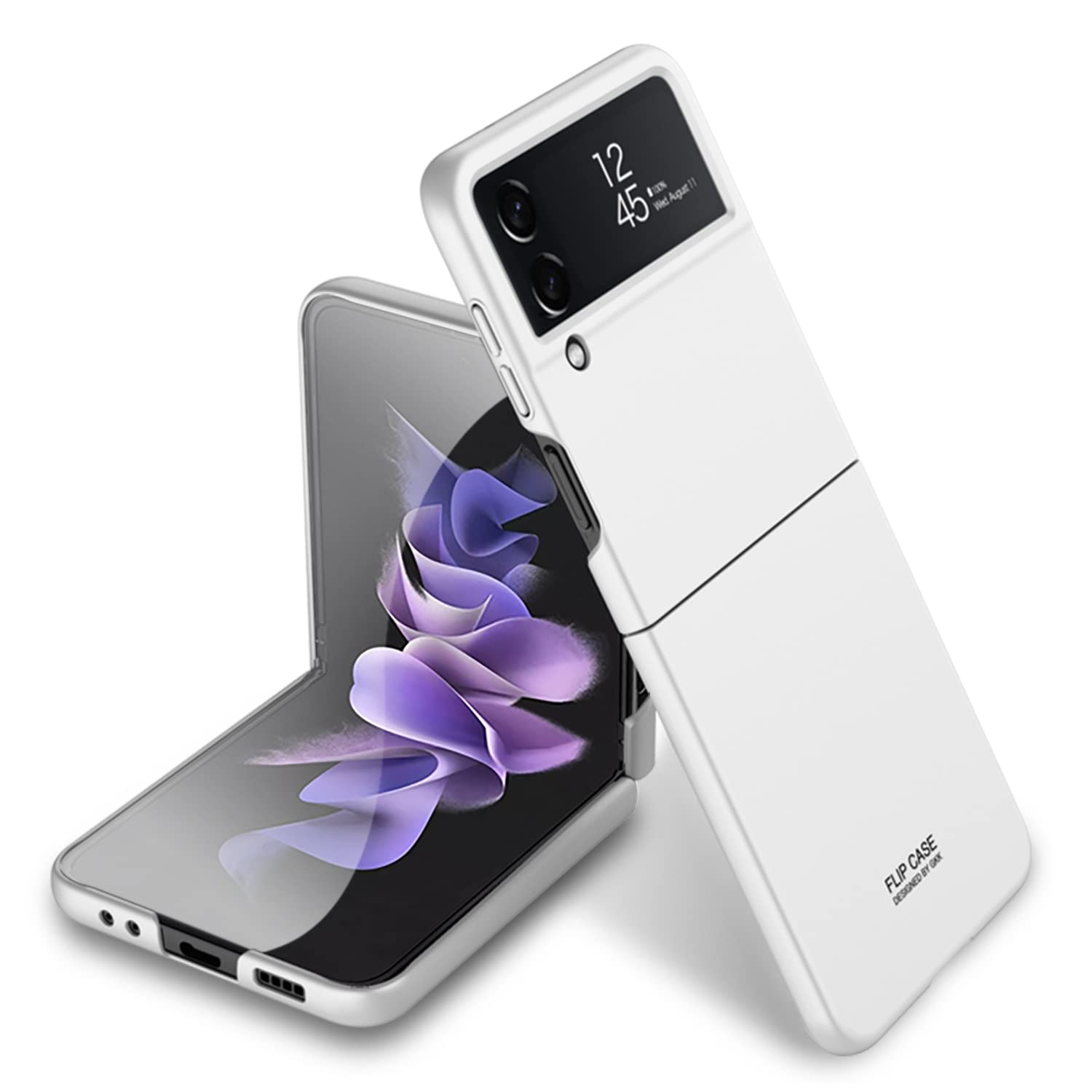 Midkart Matte Top & Bottom Case Compatible with Samsung Galaxy Z Flip 4 Hard PC Slim Fit Cover with Ultimate Body and Camera Lens Protection, White (B0BG8HZ8P1) Amazon Price History, Amazon Price Tracker