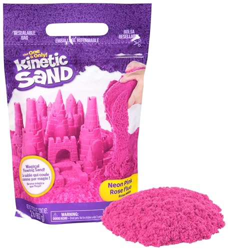 Kinetic Sand - Pinker Sand im Beutel, 907 g, original magischer Sand aus...