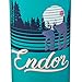Star Wars Endor Stainless Steel Water Bottle, 18oz - Fun Retro Design - Vacuum Insulated Travel To-Go Thermos Mug w/Lid - Movie Gift for Kids, Teens, Adults, Men, Women, Father's Day