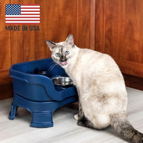 image for Neater Pet Brands Neater Feeder Deluxe Mess Proof Cat Bowls Elevated f