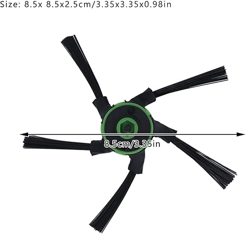 Miniatura 6 de 6 piezas de repuesto para cepillos laterales de barrido, cepillo lateral, repuesto para Roombas S9 Series
