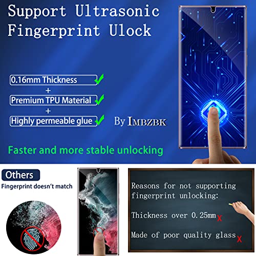 Panzerglas für Samsung Galaxy S22 Ultra – TPU Schutzfolie mit Kameraschutz