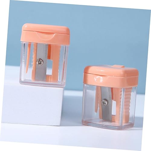 Miniatura 5 de Sacapuntas de lápiz manual, mini lápices labiales, delineador de ojos, sacapuntas de bolsillo, sacapuntas de mano para mujer, sacapuntas de lápiz de