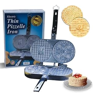 Palmer Classic Pizzelle Maker Review: Heavier Build, Crisp Wafers