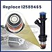 Fuel Injector Fit for Isuzu Ascender GMC Canyon Envoy Chevy Colorado Trailblazer Buick Rainier H3 Saab 2004-2007 Replace 12589465 Black 5PCS
