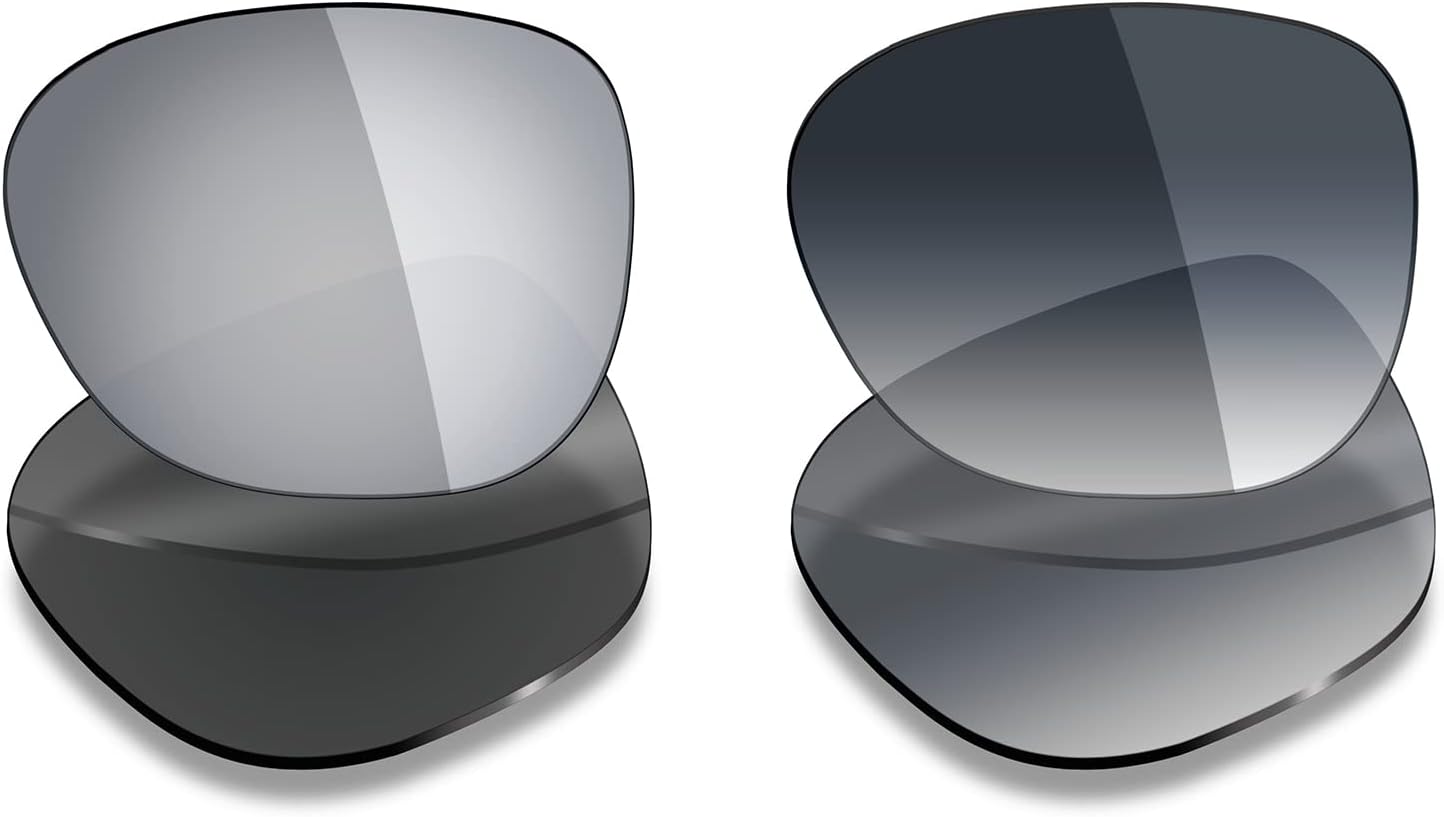 Mryok 2 Pair Polarized Replacement Lenses for Oakley Overtime Sunglass - Options