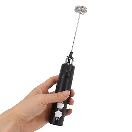 Electric Tumbler Stirrer, Rechargeable Handheld Mini Foam Maker, Fast Blending and Mixing, High Motor, Low Noise, Never Break, No Overflow