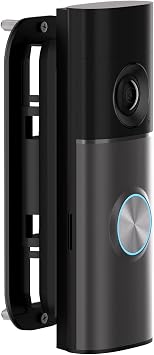 Adjustable Angle Mount for Ring Wired Doorbell Pro Blink Video Doorbell, Wide Viewing Corner Wedge Kit, Universal Left/Right Installation for All-New Blink Doorbell