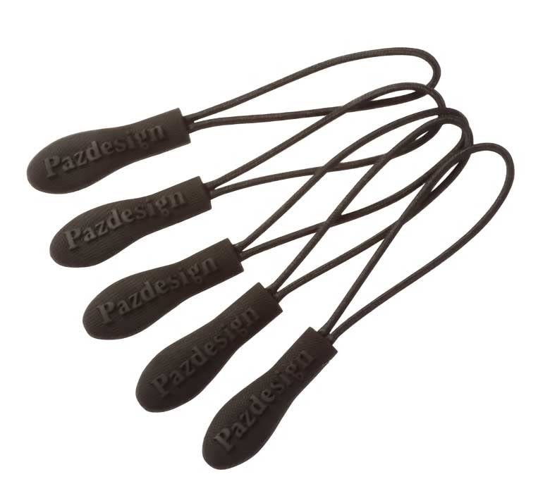 パズデザイン ZAC-922 ジッパータブ ブラック