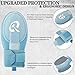MAYLINK Baseball Sliding Mitt-Softball Glove for Youth and Adult,Ergonomic Design Baseball Sliding Mitt Protect Fingers for Base Running Flexible,Durable,Comfortable,Easy to Wear(Black-Adult)