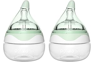 POTATO Glass Baby Bottles for Newborns