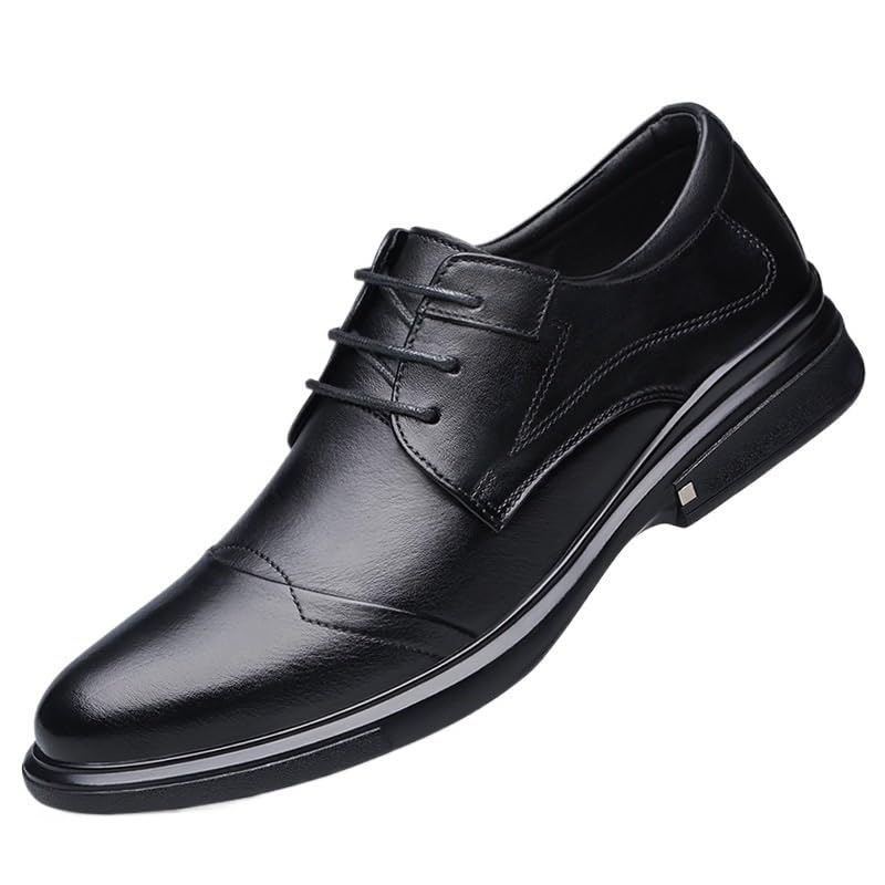 Men's Patent Leather Business Oxford Shoes Men Modern Leather Casual Scale Pattern Comfort Formal Shoes Fashion Dress Sneakers Casual Derby Shoe