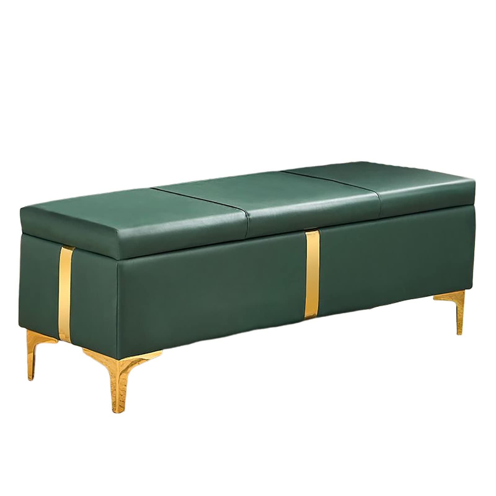 Banc de rangement rembourré moderne pour organiser l'entrée et le salon avec élégance