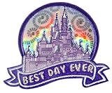 Disney Parks - Cinderella Castle Best Day Ever - Embroidered Applique Decorative Patch