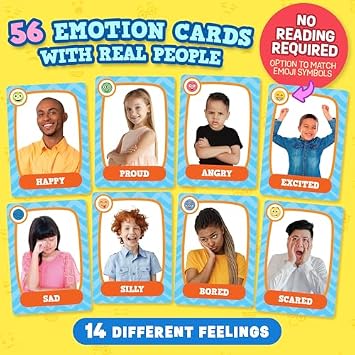 ThinkPsych Roll with It and Go Fish - Emotions Bundle - Learn Feelings & Coping Skills Through Play