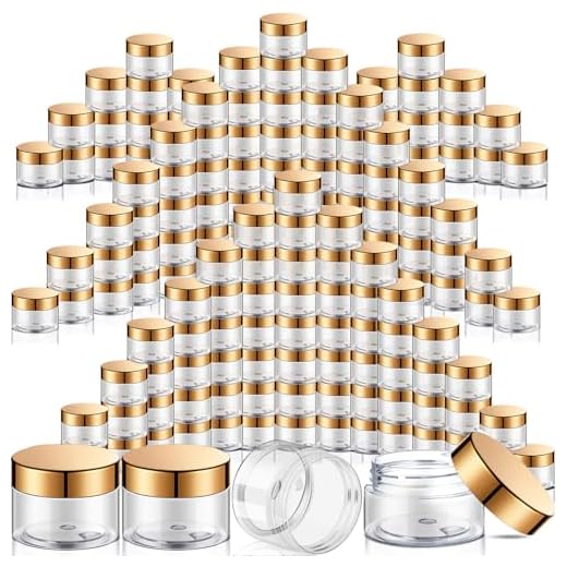 Can you take cosmetics in hand luggage 100 Pack Small Plastic Containers with Lids