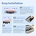 TN760 Toner Cartridges Compatible for Brother TN760 TN 760 TN730 TN 730 High-Yield Work with Brother MFC-L2710DW MFC-L2750DW HL-L2350DW HL-L2370DW HL-L2395DW HL-L2390DW DCP-L2550DW (Black, 2 Pack)